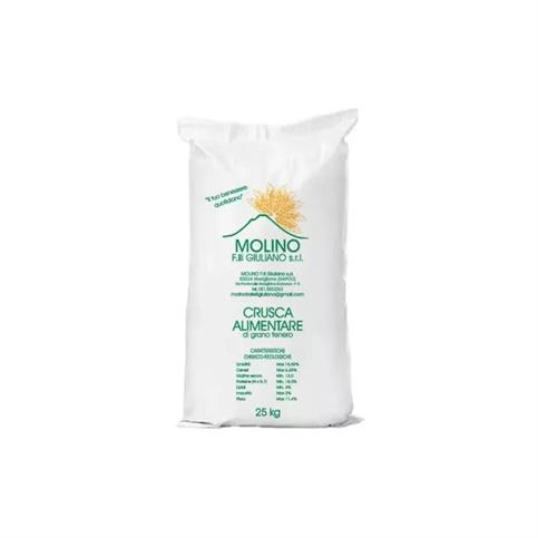 CRUSCA ALIMENTARE DI GRANO TENERO KG. 25