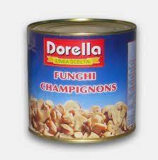 FUNGHI CHAMPIGNON TAGL.NAT.DORELLA GR.2550 LATTA