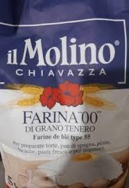 FARINA TIPO 00 SOFFIATA  (300/320) CHIAVAZZA KG. 25