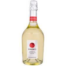 PROSECCO  DOC  UNDICI ROSSO  EXTRA DRY   cl.75  SAN MARTINO