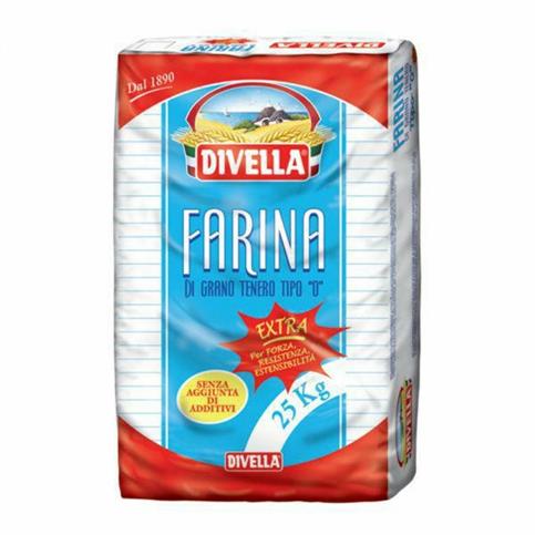 FARINA TIPO 0 EXTRA  DIVELLA KG.25