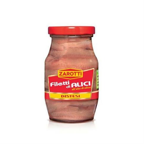 FILETTI DI ALICI OLIO GIRAS. GR. 140 ZAROTTI