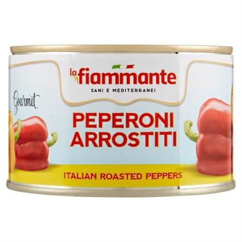 PEPERONI ARROSTITI gr.350 LA FIAMMANTE