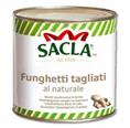 FUNGHI CHAMPIGNON TAGL. NAT. GR 2500/1380  LATTA  SACLA