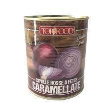 CIPOLLE ROSSE CARAMELLATE GR.800 TOP FOOD