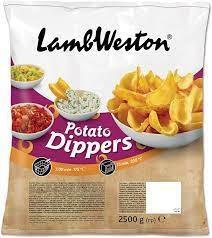 PATATINE DIPPERS ONDULATE   4x2,5 KG.   LW