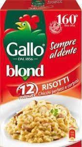 RISO BLOND RISOTTI  GALLO KG.1