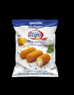 CROCCHE DI PATATE E MOZZ. MEDIO Gr. 65  2x2,5 KG. RISPO