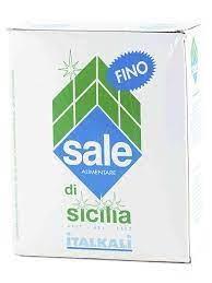 SALE DI SICILIA ALIMENTARE FINO KG. 1x12