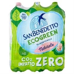ACQUA SAN BENEDETTO ECOGREEN  NATURALE LT. 2 x 6 PET