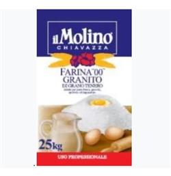 FARINA TIPO 00 GRANITO GROSSA  CHIAVAZZA  KG. 25