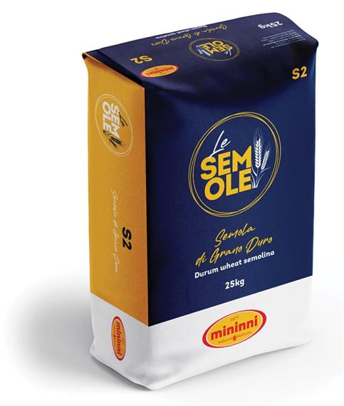 SEMOLA GRANO DURO S2 MININNI KG. 25