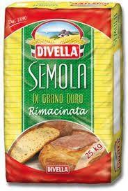 SEMOLA RIMACINATA GRANO DURO DIVELLA KG. 25