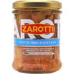 TONNO PEZZI ZAROTTI  GR.200   VASI VETRO