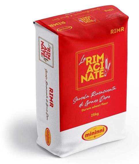 SEMOLA RIMACINATA GRANO DURO MININNI KG. 25