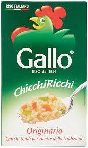 RISO ORIGINARIO GALLO S.V. GR.500 PACCHI